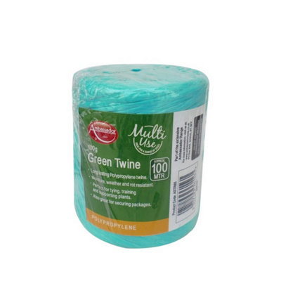 Ambador Multi-Use Rot Proof Twine Green (One Size) from B&Q