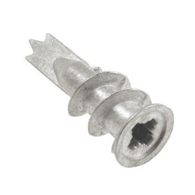 Rawlplug Self Drill Fixing For Plasterboard With Screws (Pack Of 25) Silver (One Size) from B&Q