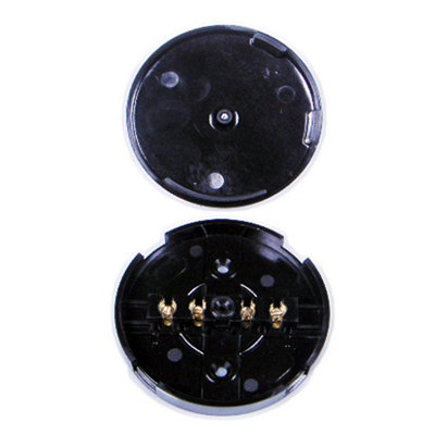 Dencon 20A 4 Terminal Junction Box With Selective Entries Black (One Size) from B&Q