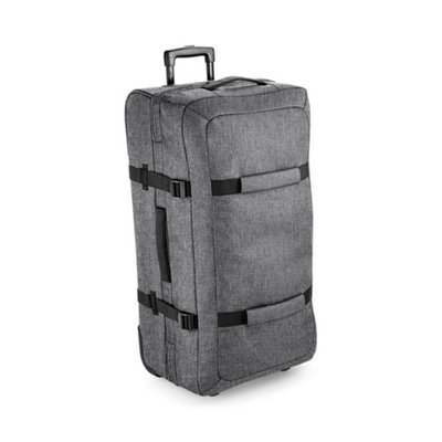 Bagbase Escape Check-In Wheelie Bag Grey Marl (One Size) from B&Q
