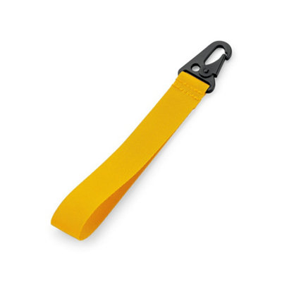 Bagbase Brandable Key Clip Yellow (One Size) from B&Q