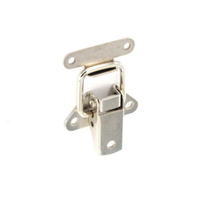 Securit Nickel Plated Toggle Catches (Pack Of 2) Nickel (45mm) from B&Q
