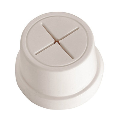 Croydex Single Cloth Holder (One Size) Cream