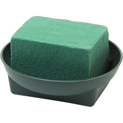 Oasis Creative Floral Foam Round Bowl (One Size) Grey