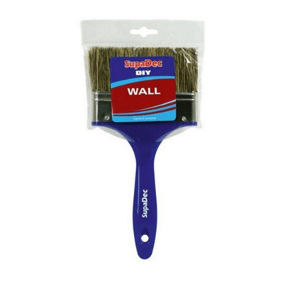 Supadec Diy Wall Brush Blue (100mm) from B&Q