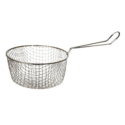  - Pendeford Chip Wire Basket Silver (M)