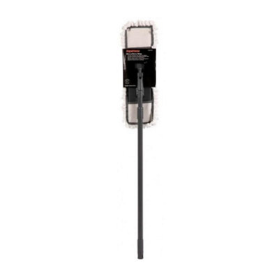  - Supahome Microfibre Mop And Handle White/black (One Size)