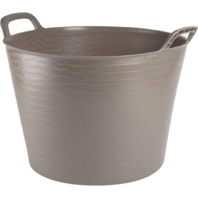 Plasticforte Eco Tub Taupe (One Size) from B&Q