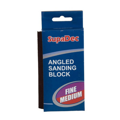 Supadec Angled Sanding Block May Vary (Medium/co) from B&Q