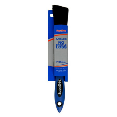 Supadec Angled No Bristle Loss Brush Blue (One Size) from B&Q