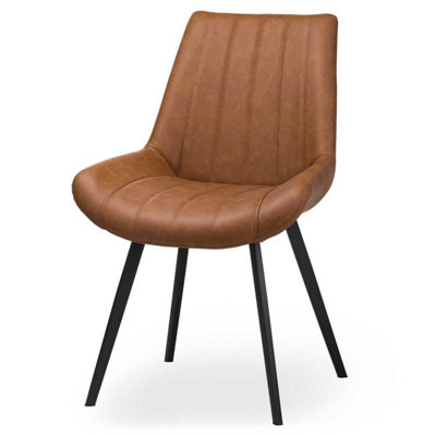 B&Q -  Malmo Dining Chair Tan (One Size)