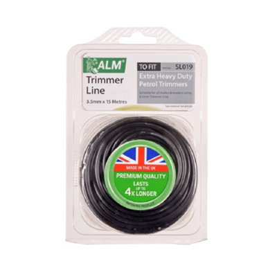 B&Q -  Heavy Duty Trimmer Line Black (One Size)