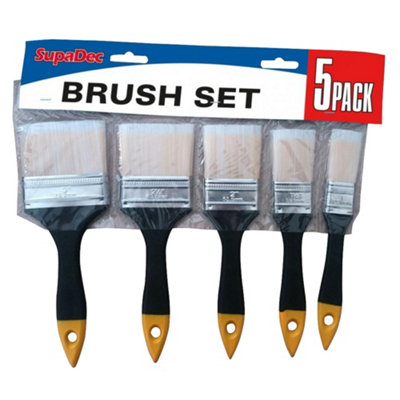 Supadec Brush Set (5 Pack) 5059444867316 - Image 5
