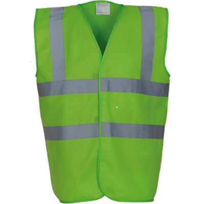 Yoko Mens High-Vis Waistcoat Quality Product from B&Q