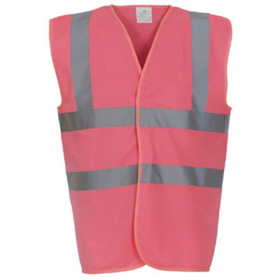 Yoko Mens High-Vis Waistcoat Quality Product from B&Q