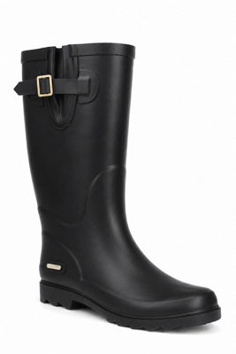 B&Q -  Buckle Detail Tall Wellington Boots