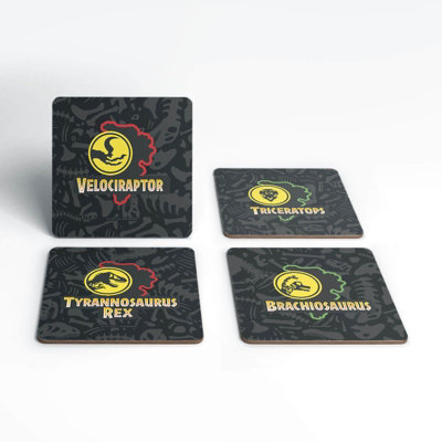 B&Q -  Paddocks Corkbacked Coaster Set