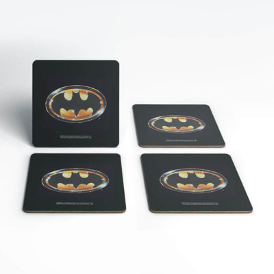 Zavvi Dc Batman 89 Corkbacked Coaster Set from B&Q