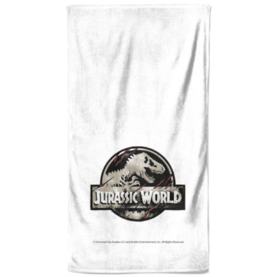 Zavvi Jurassic Park Logo Beach Towel from B&Q