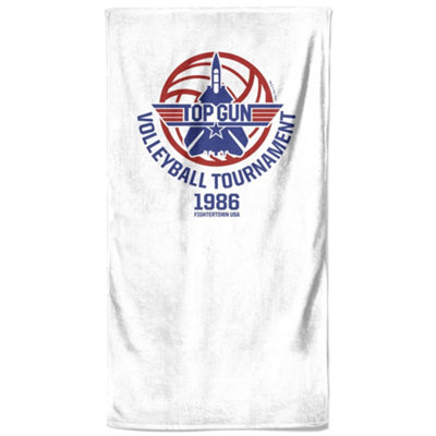 Zavvi Top Gun Volleyball Tournament Beach Towel from B&Q