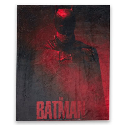Zavvi The Batman Gotham Hero Fleece Blanket from B&Q