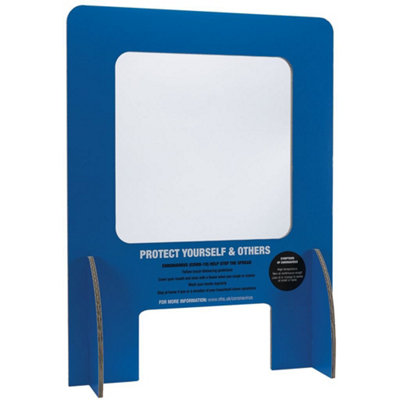 Draper Sneeze Guard To Reduce The Spread Of Germs While Sneezing Or Coughing from B&Q