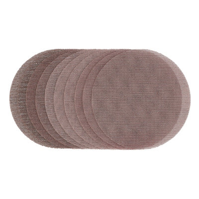Draper  Mesh Sanding Discs150mmAssorted Grit80G120G180G240G (Pack Of 10) 62989 from B&Q