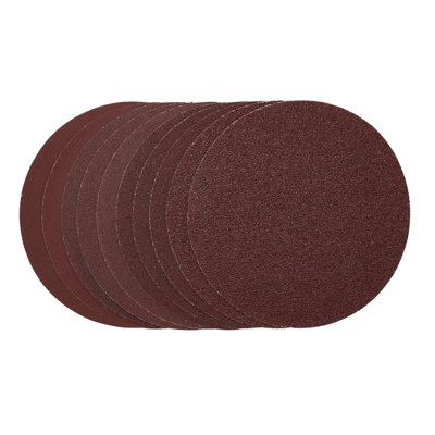 Draper  Sanding Discs150mmPsaAssorted Grit(Pack Of 10) 63016 from B&Q