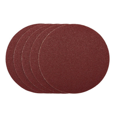 Draper  Sanding Discs200mmPsa40 Grit(Pack Of 5) 63023 from B&Q