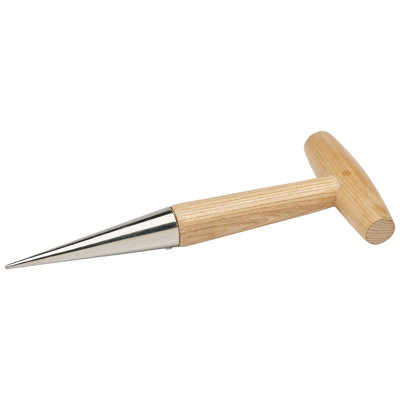 B&Q -   Stainless Steel Dibber With Ash Handle 08679