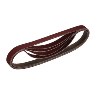 Draper Cloth Sanding Belt, 13 X 457Mm, Assorted Grit (Pack Of 5) 08693 Grain