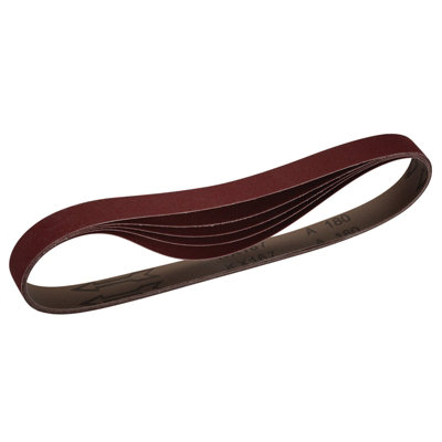 Draper Cloth Sanding Belt, 25 X 762Mm, 40 Grit (Pack Of 5) 08694 Grain
