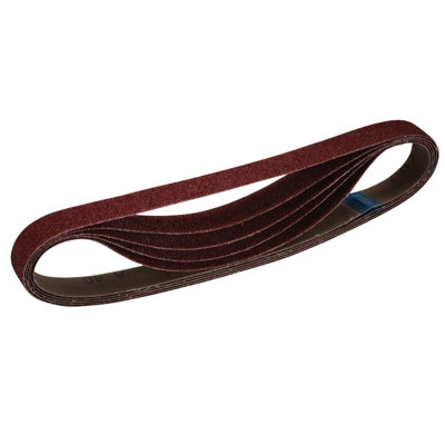 Draper Cloth Sanding Belt, 25 X 762Mm, 180 Grit (Pack Of 5) 08701 Grain