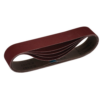 Draper Cloth Sanding Belt, 50 X 686Mm, Assorted Grit (Pack Of 5) 09220 Grain