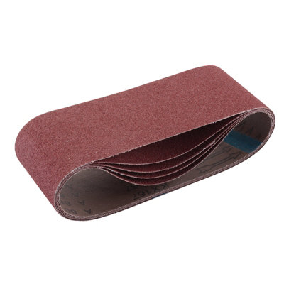 Draper  Cloth Sanding Belt100 X 610mm80 Grit (Pack Of 5) 09248 from B&Q