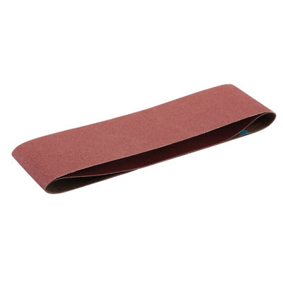 Draper Cloth Sanding Belt, 150 X 1220Mm, 80 Grit (Pack Of 2) 09411 Grain