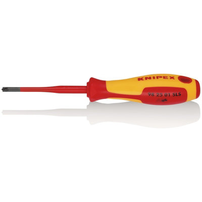 Knipex 98 25 01 Sls Vde Insulated Plus/minus Pozidriv ScrewdriverPz/s1 X 80mm 28057 from B&Q