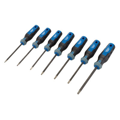 B&Q -    Tx-Star Diamond Tipped Screwdriver Set (7 Piece) 95164