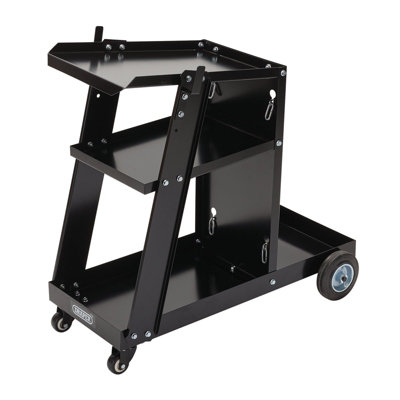 Draper Black 3 Tier Welding Trolley - Image 11