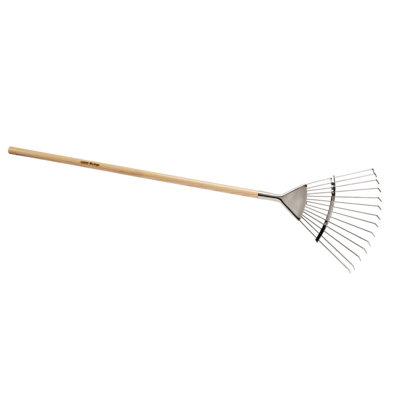 Draper Heritage Junior Childrens Stainless Steel Lawn Rake - Image 7