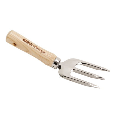 Draper Heritage Junior Stainless Steel Weeding Fork 08977 from B&Q