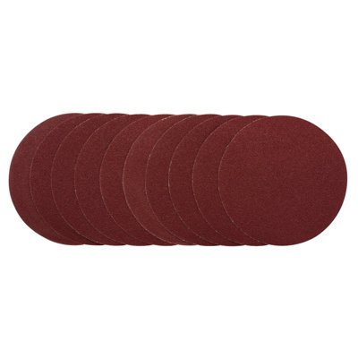 Draper  Sanding Discs200mm40 Grit (Pack Of 10) 10229 from B&Q