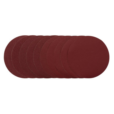 Draper Sanding Discs, 200Mm, Assorted Grit (Pack Of 10) 10364 Grain