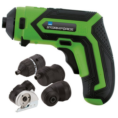 B&Q -    Storm Force 4V Multifunction Screwdriver And Cutting Tool1/4" Hex 19403