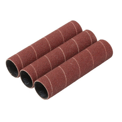 Draper Aluminium Oxide Sanding Sleeves, 25 X 115Mm, 80 Grit (Pack Of 3) 08403 Grain