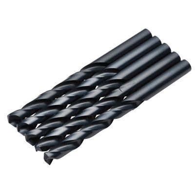 B&Q -  Black Hss Drill Bit13.0mm (Pack Of 5) 08848