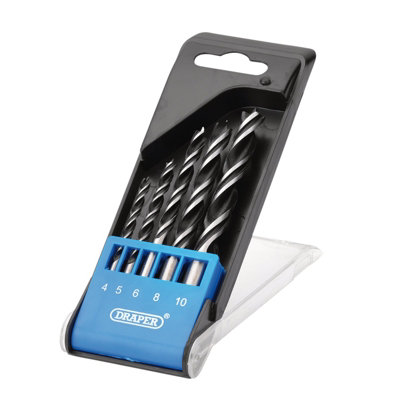 Draper 5 Piece Brad Point Wood Drill Bit Set - Image 10