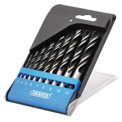 Draper Brad Point Drill Bit Set - 9Pc 12426 12426 Brad Point Drill Bit Set (9 Piece) 5059482061363 - Image 12
