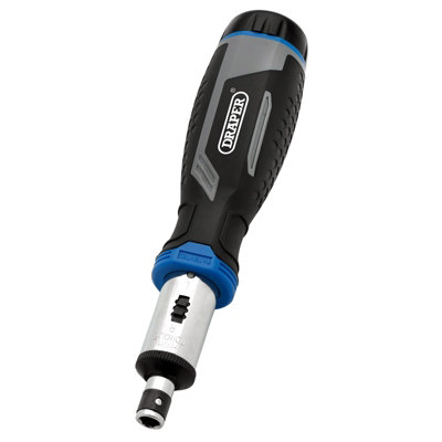 Draper Soft Grip Ratchet Screwdriver And Bit Set 1/4In (13 Piece) Pk 1 13440 - Image 14