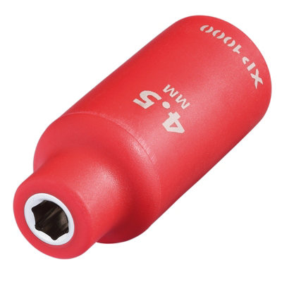 Draper Xp1000 Vde Socket1/4" Sq. Dr.4.5mm 18122